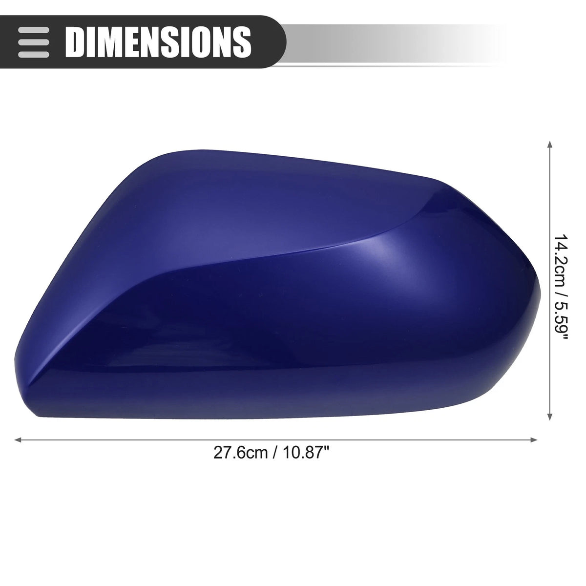 Left Side Mirror Cover for Toyota Camry 2018-2023 Blue