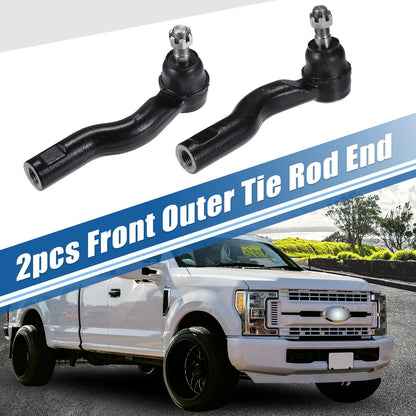 2 x Front Outer Tie Rod End Links Kit for Ford Fusion (2006-2012)