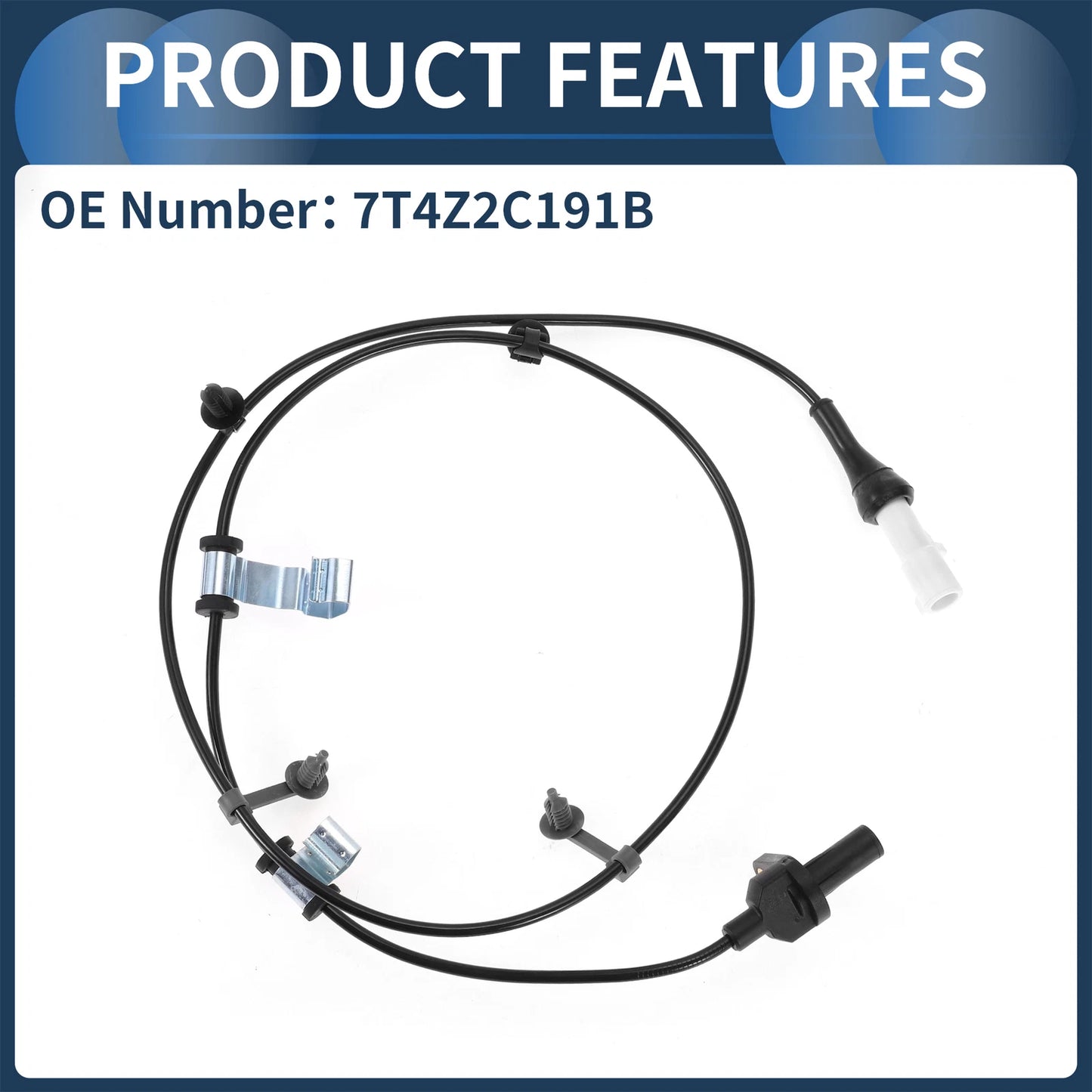 ABS Wheel Speed Sensor for Ford Edge AWD Rear Left (2007-2014)