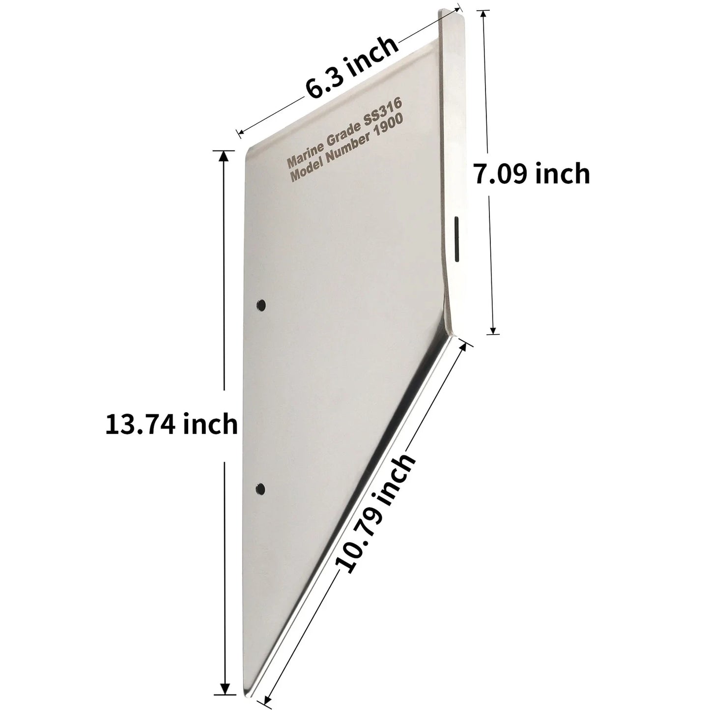 Stainless Steel Skeg Guard Protector for Mercury Mercruiser Bravo I/III