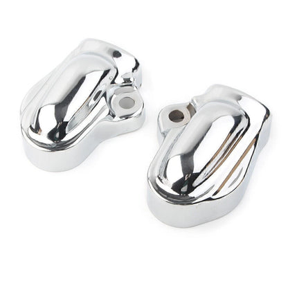 Chrome Rear Axle Nut Covers for Harley V-Rod VRSC Muscle VRSCF (2002-2017)