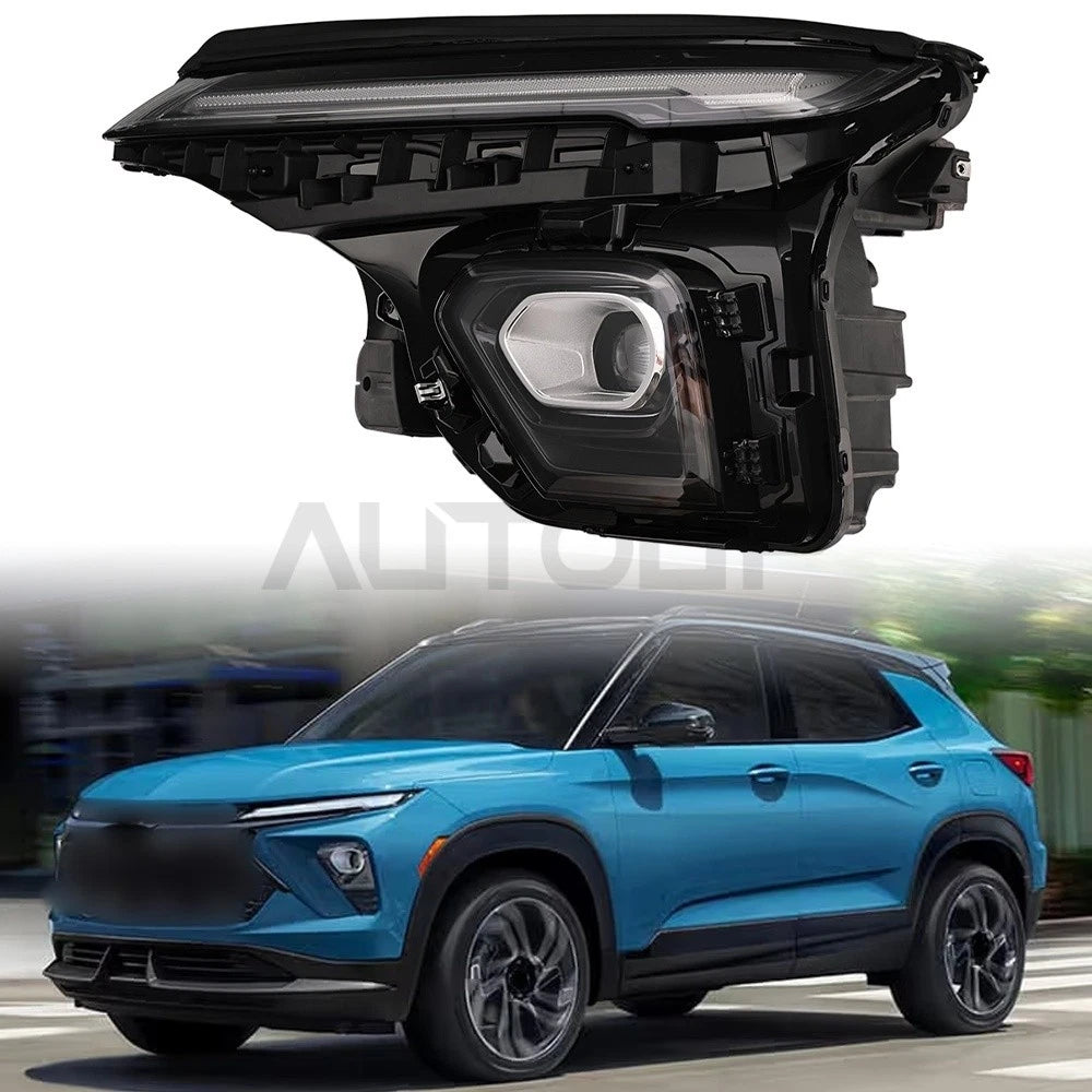 Headlight Projector Black LED Left Driver for Chevy Trailblazer (2024–2025)