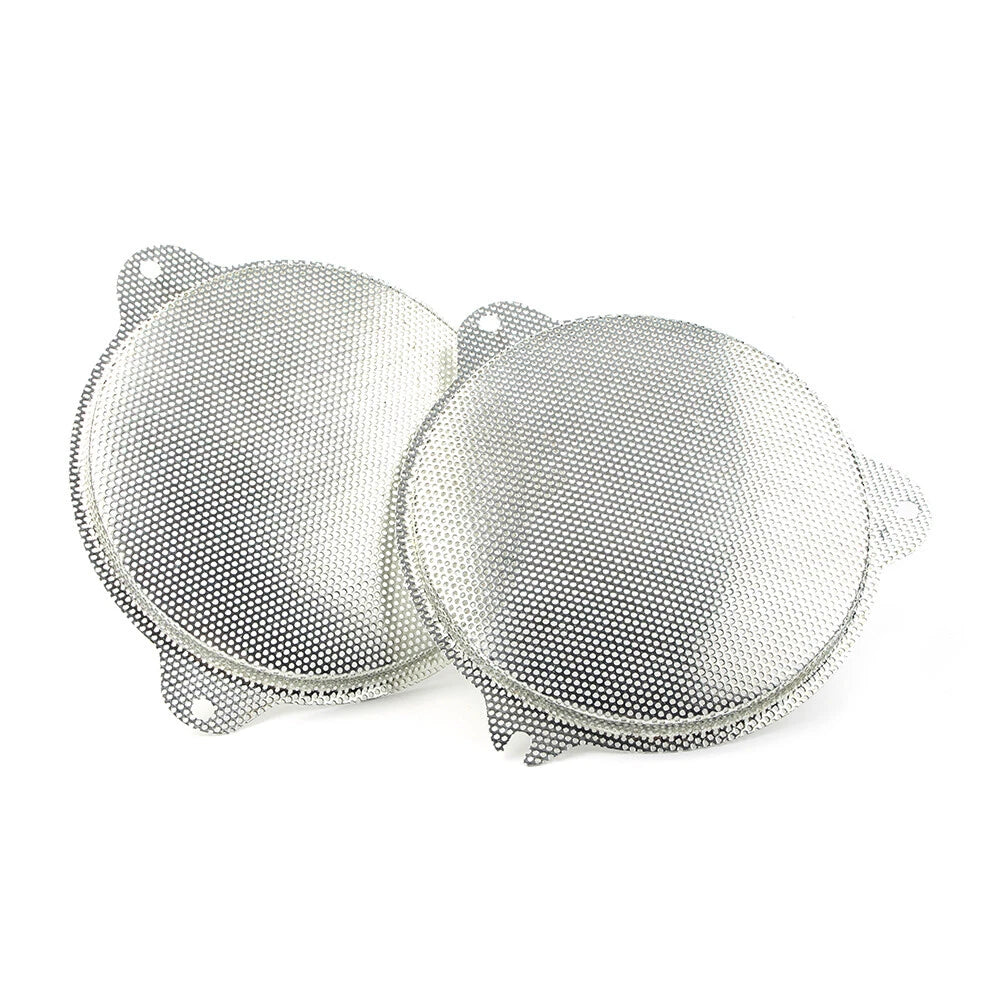 Mesh Front Speaker Grills Covers for Harley Electra, Street, Road Glide, Road King