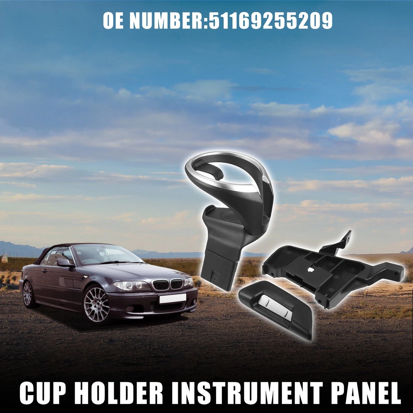 Cup Holder for BMW X1 (2016-2023)
