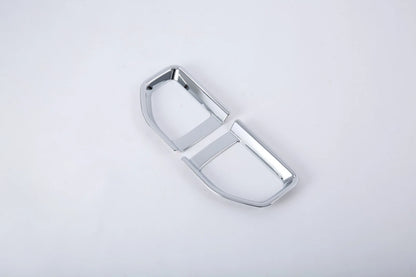 Rear Fog Light Lamp Cover Trim for 2018-2023 Jeep Wrangler JL 2 x Chrome Silver (2018-2023)