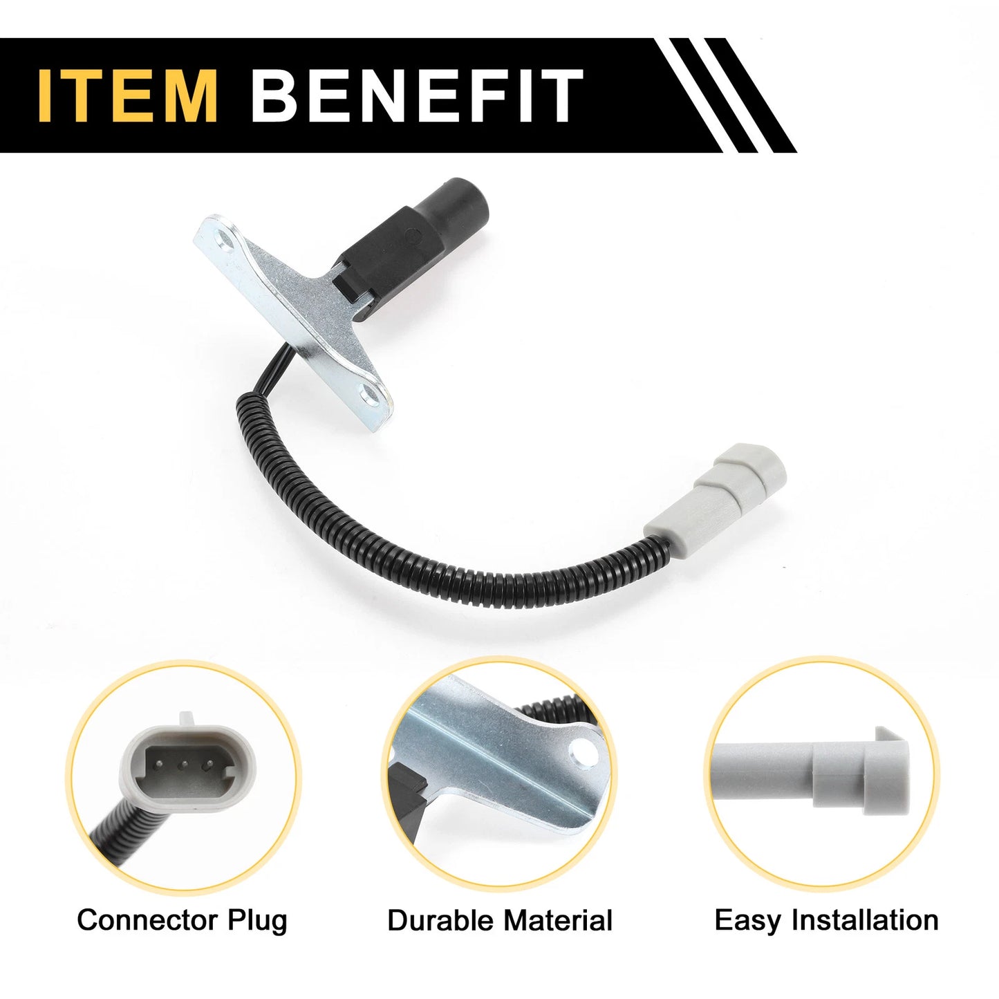 1x Crankshaft Position Sensor for Dodge B150 (1990 - 1993)