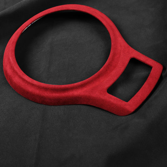 1pc Red Leather Gear Shift Box Cover for Subaru BRZ, Toyota GT86 (2012-2020)