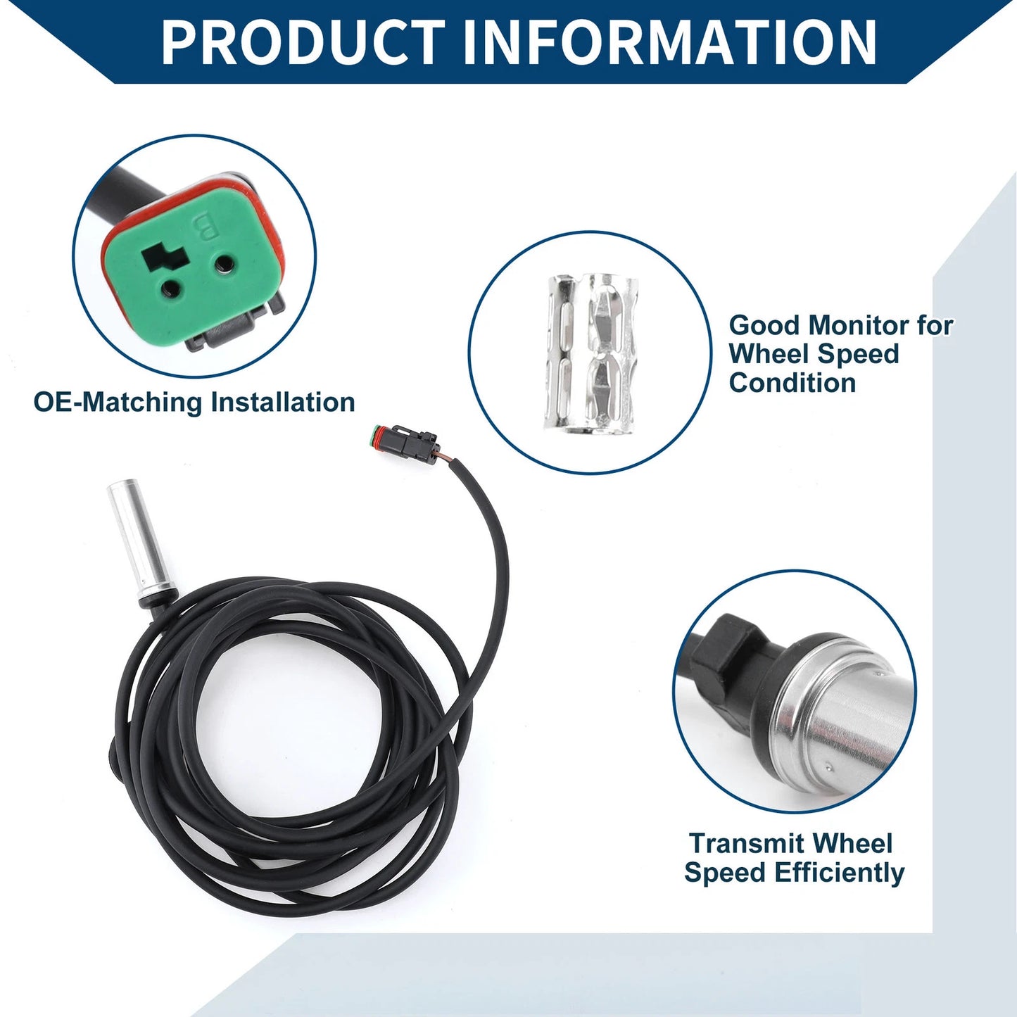 ABS Wheel Speed Sensor for Volvo FM12 (2000-2003)