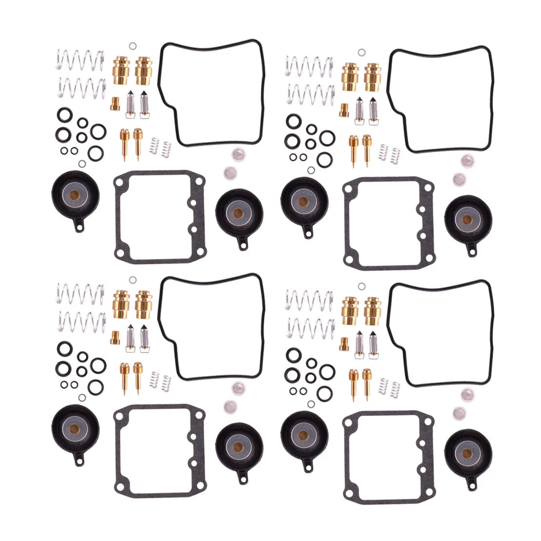 Set of 4 Carburetor Repair Kits for Suzuki VS800GL VZ800 (1990-1997)