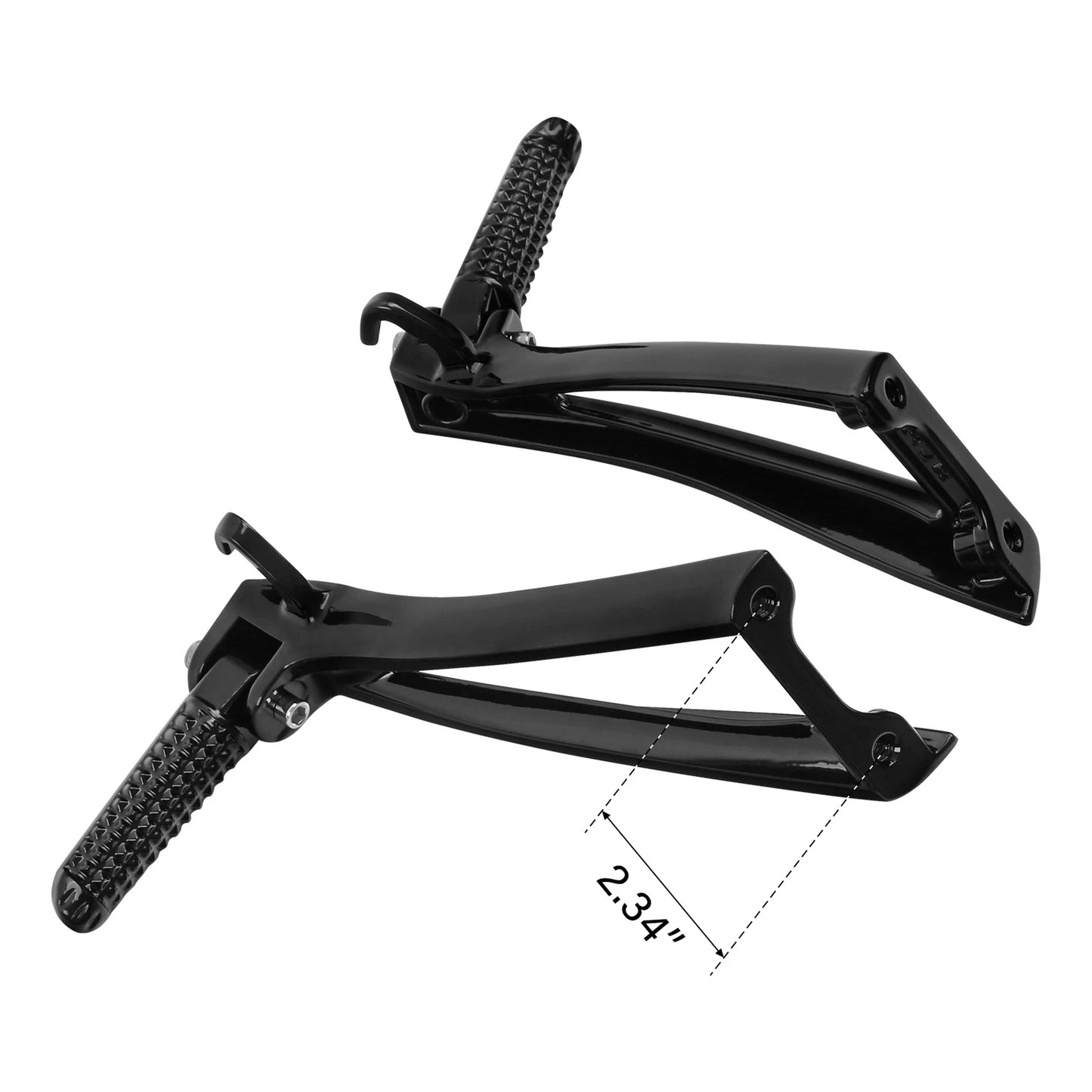 Footpegs & Bracket for Yamaha YZF R6 (2006 - 2016)