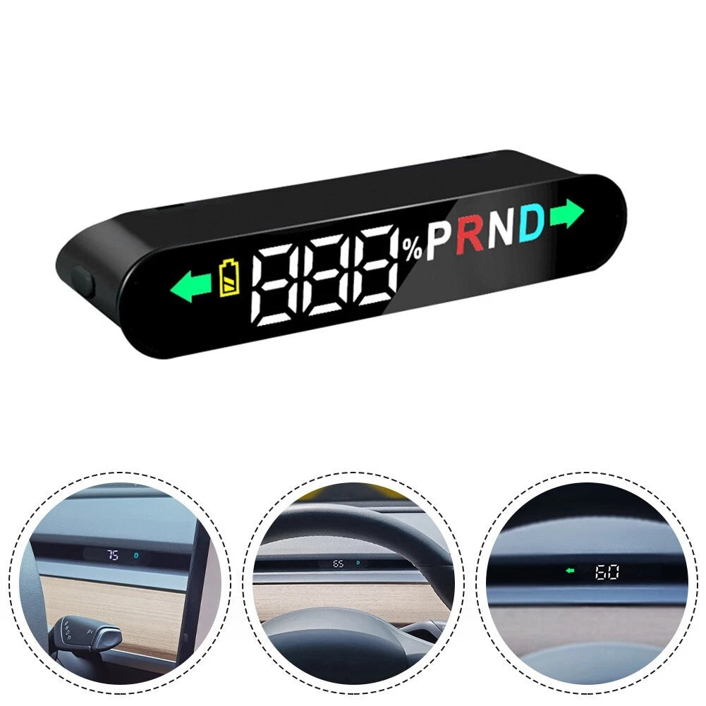 1 x Car HUD Display 12V for Tesla Model 3/Model Y