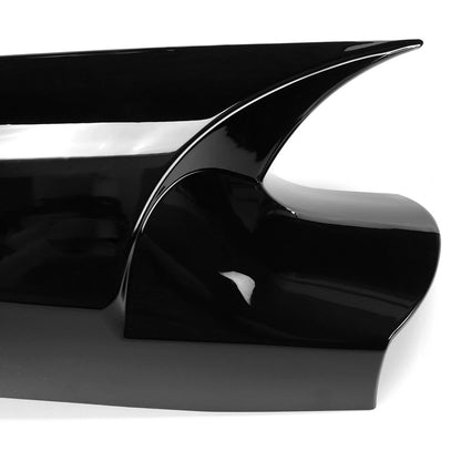 Gloss Black Side Mirror Cover Cap for Renault Megane 2 MK2 (2002–2009)