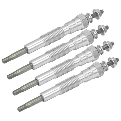4 x Glow Plugs for Ford Courier 2.5L WLAT 00-06 (2000 - 2006)