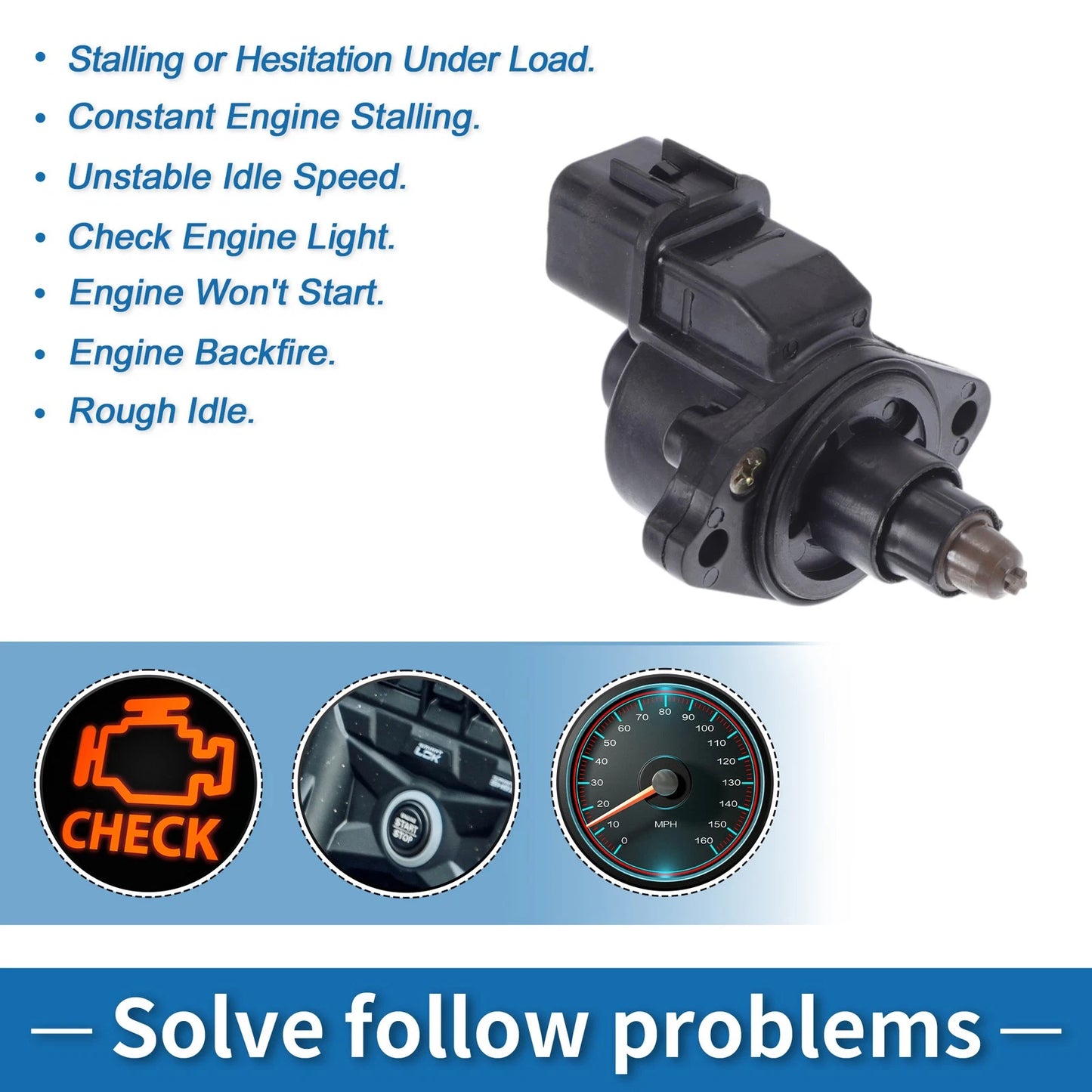 Idle Air Control Valve for Mitsubishi Eclipse (2000-2005)