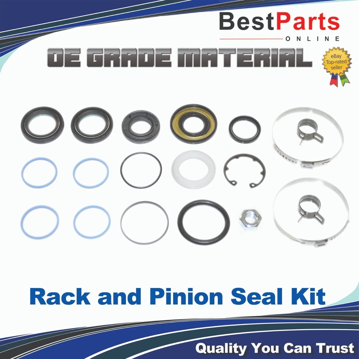 Power Steering Rack and Pinion Seal Kit for Volvo C30/S40 (2004–2012)