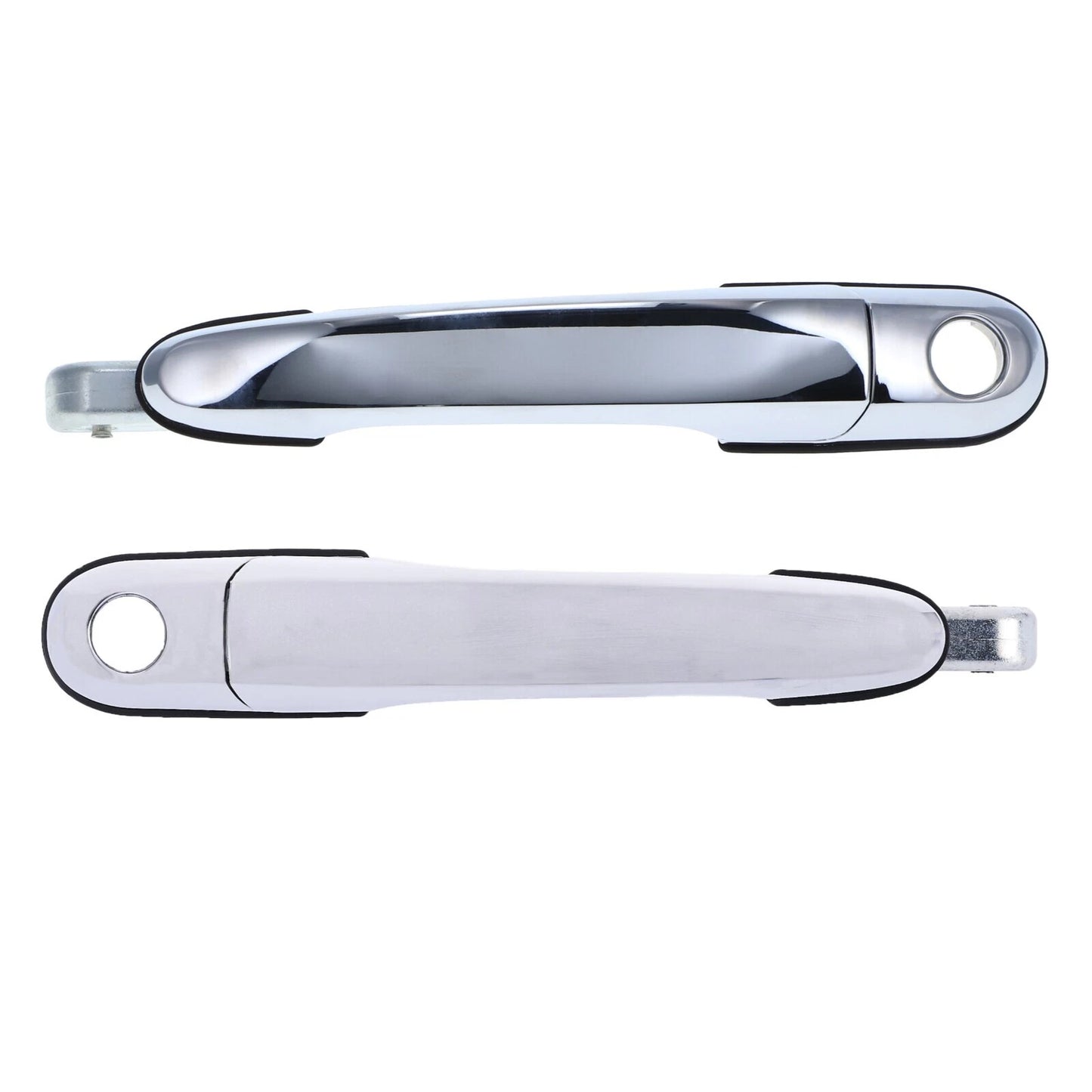 2 x Front Left & Right Outer Door Handles Chrome for Hyundai Tucson (2004-2010)