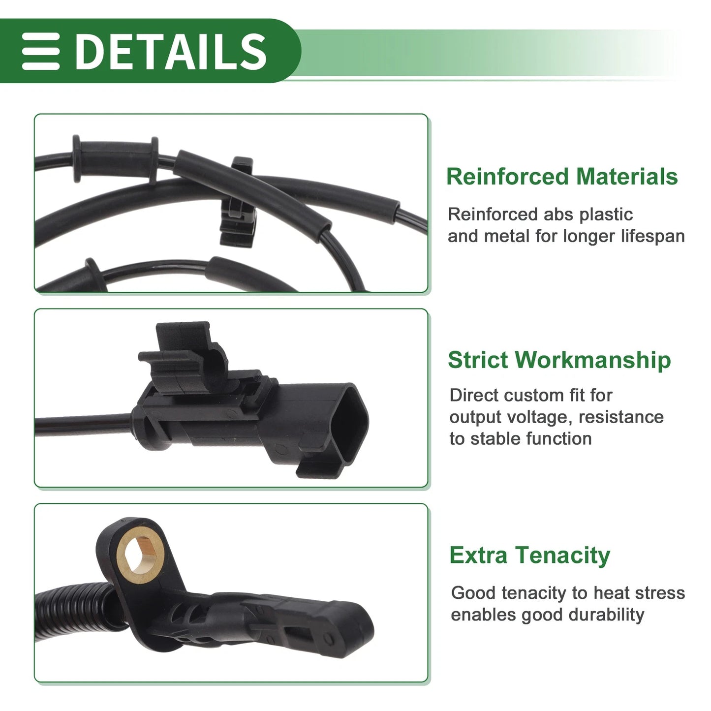 ABS Wheel Speed Sensor for Jeep Wrangler JL (2018-2023)