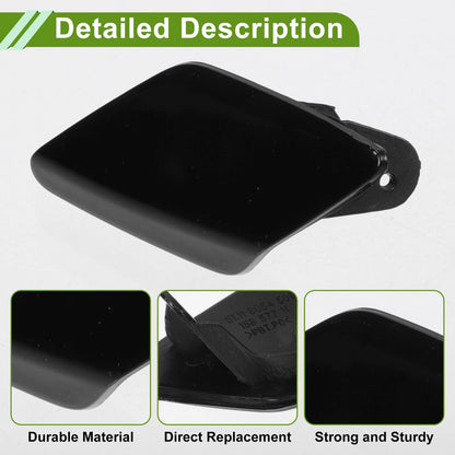 Front Left Washer Nozzle Cover for BMW 428i (2014-2016) Black