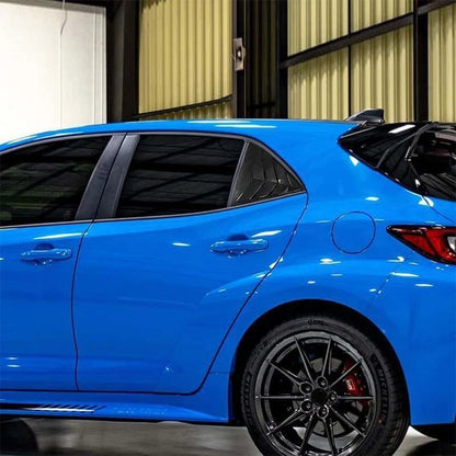 DRY Carbon Fiber Rear Side Window Louver Shutter Trim For Toyota GR Corolla 23+