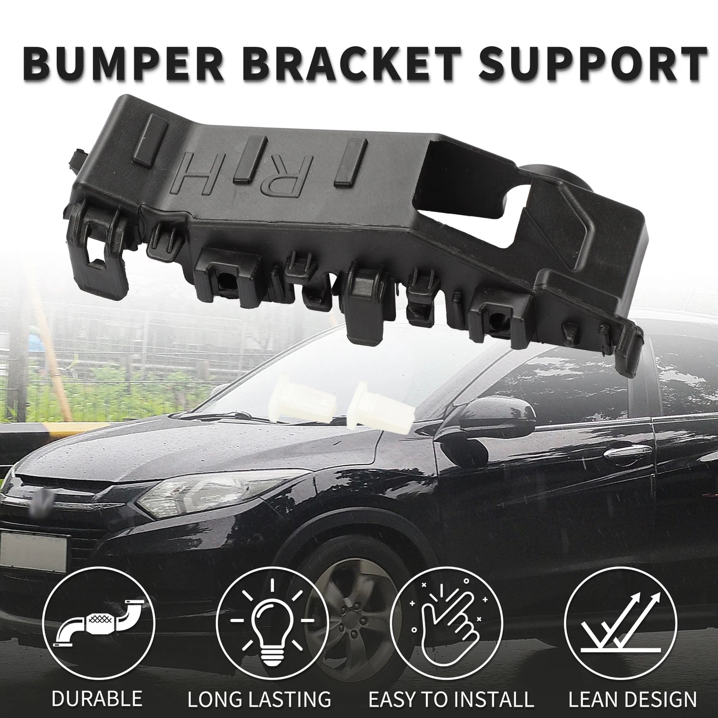 Right Front Bumper Retainer Bracket for Hyundai Tucson (2016-2021)