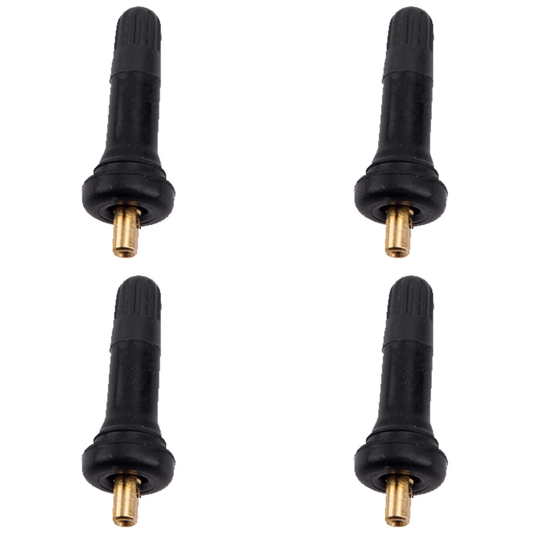 4x Rubber Tire Valve Stems for Chevrolet Ford Dodge Chrysler Cadillac
