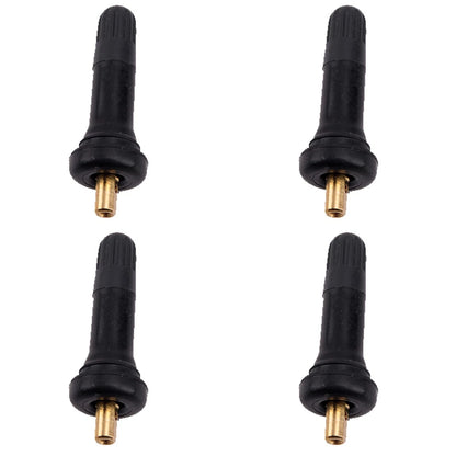 4x Rubber Tire Valve Stems for Chevrolet Ford Dodge Chrysler Cadillac