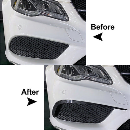ABS Front Bumper Lip Splitter Spoiler for Mercedes-Benz E-Class Coupe (13-16)