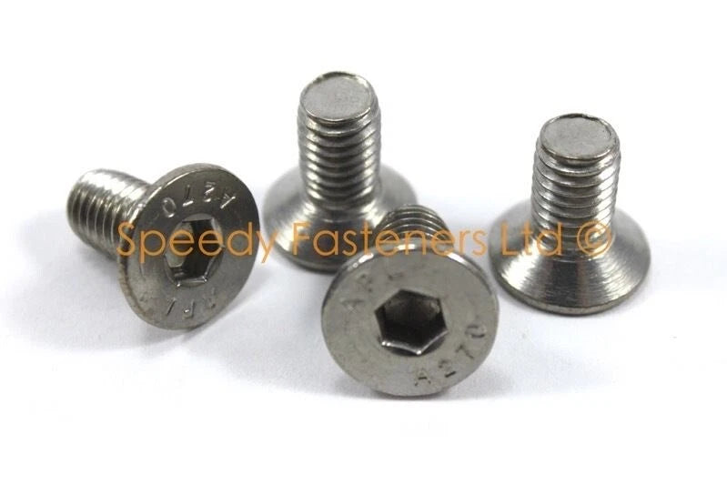 4 x rotor brake discs, hub bolts & stainless screws for Renault Laguna