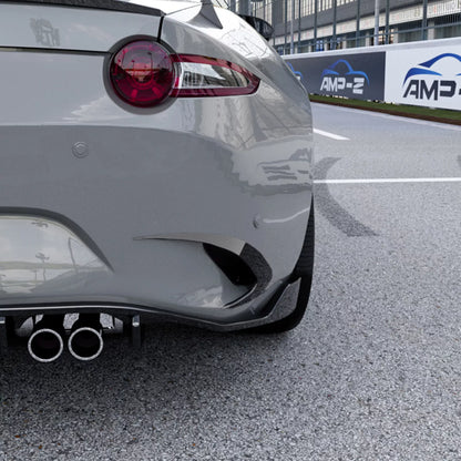 Rear Side Spoiler Air Vent Trims for Mazda MX-5 Miata (2016-2025)