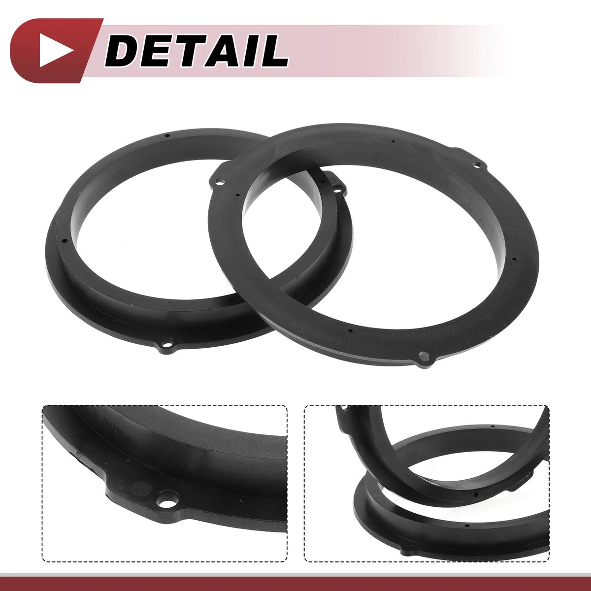 6.5" Speaker Spacer Ring Adaptor for Ford Bronco Sport (2021) - 2 x Set