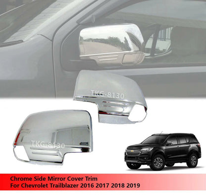 Chrome Side Mirror Cover Trim for Chevrolet Holden Trailblazer (2016-2019)