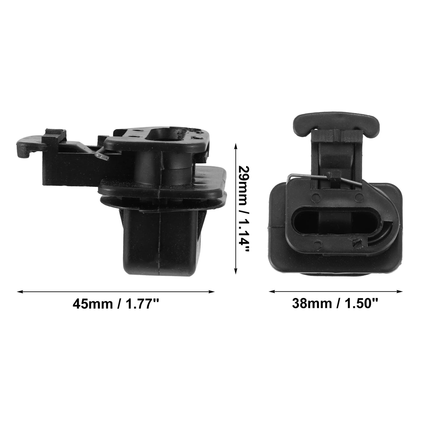 2 x Rear Seat Cushion Pad Clips for Honda Accord (2003-2012)