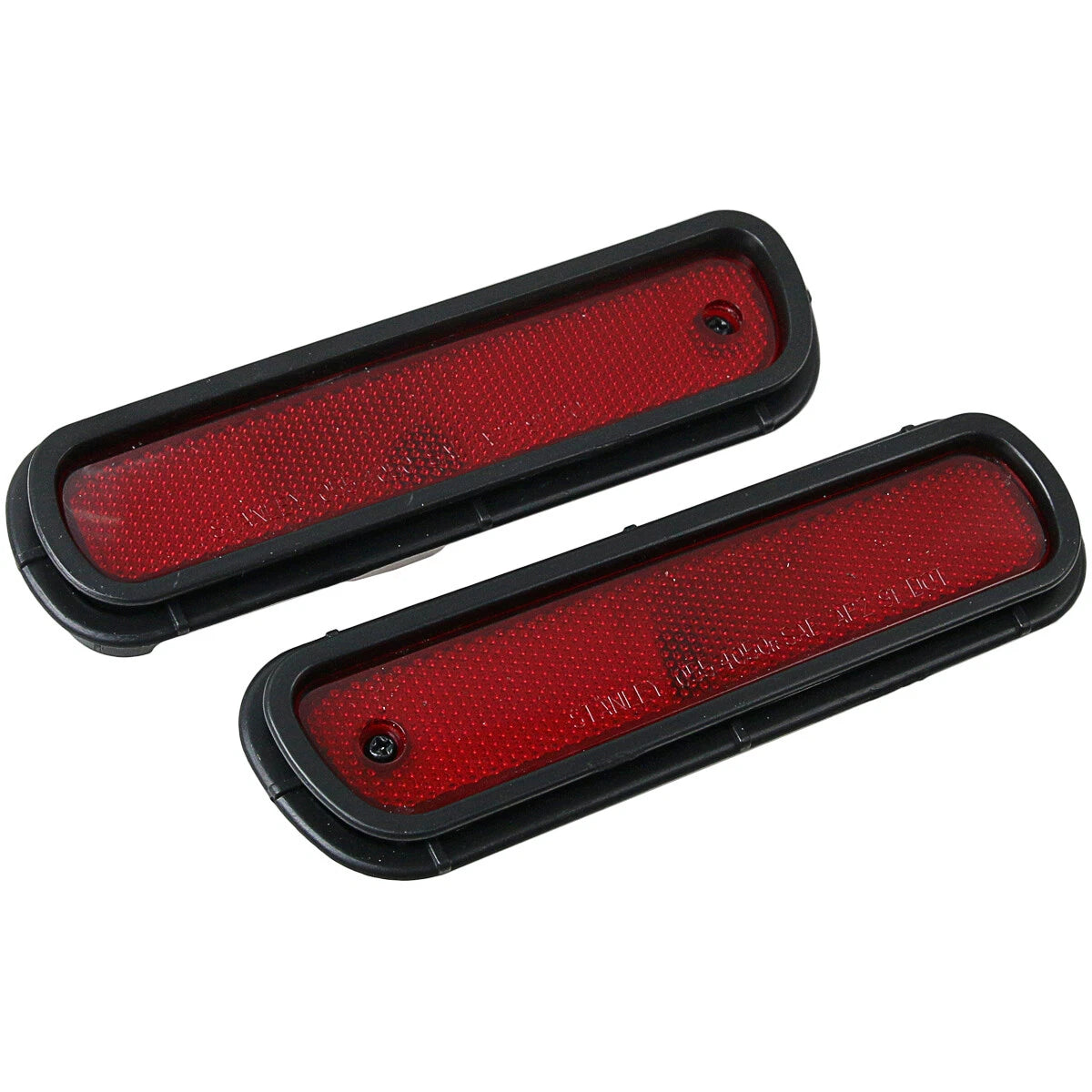 Rear Bumper Side Markers 2 x Red for Honda Accord Acura Civic Prelude