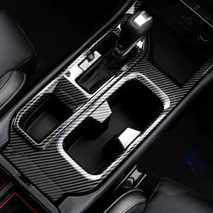 Carbon Style Central Console Gear Shift Frame Trim for Nissan Sentra (2020+)