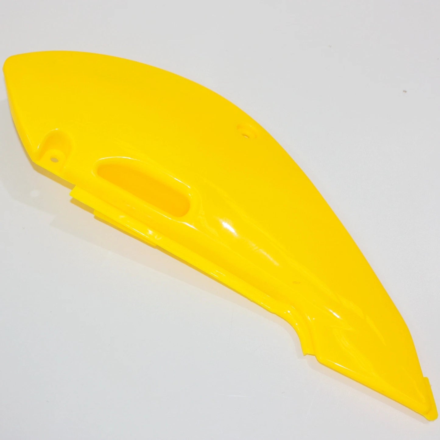 Yellow Plastic Rear Left Side Guard Fender for KLX110 (2002-2023)