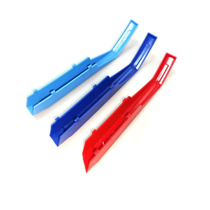 3x Front Grille Cover Strips Clip Trim Accessories for BMW i5 G60 (2024)