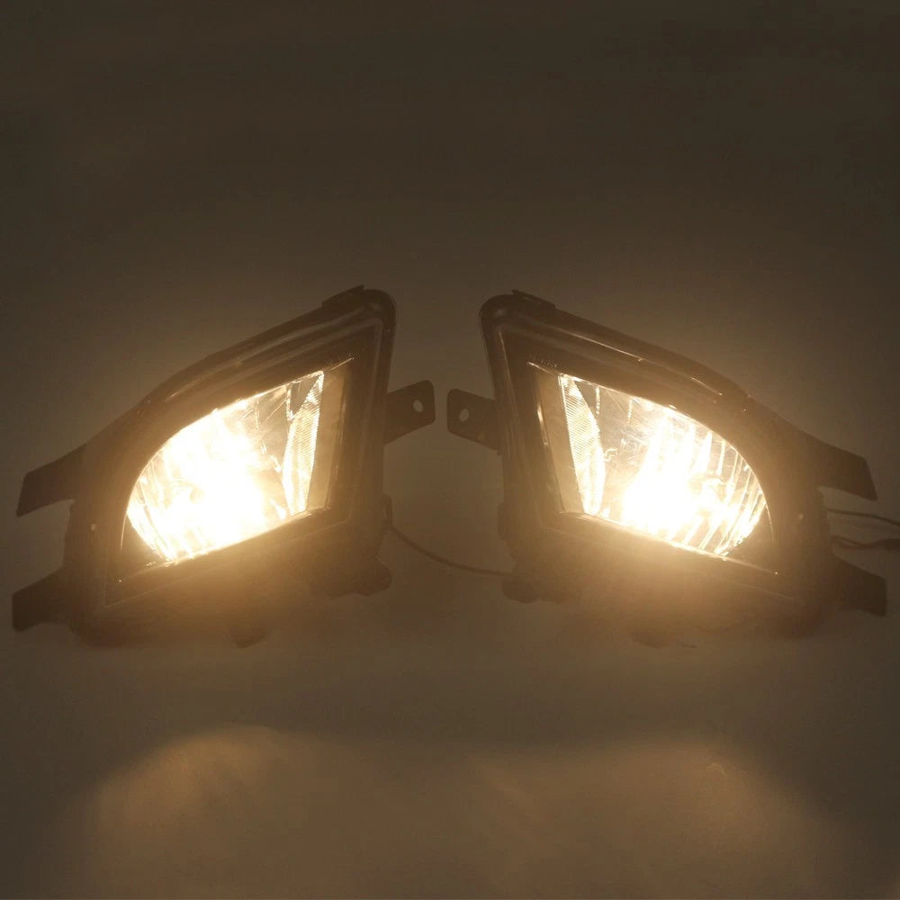 Front Bumper Clear Lens Fog Light Lamp 2 x for VW Jetta (2015–2018)