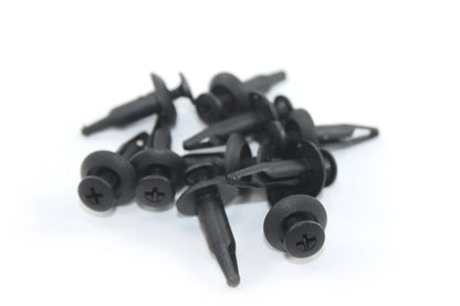10x Clip Di Carenatura In Plastica Per Pannello for Yamaha Moto Rivetti