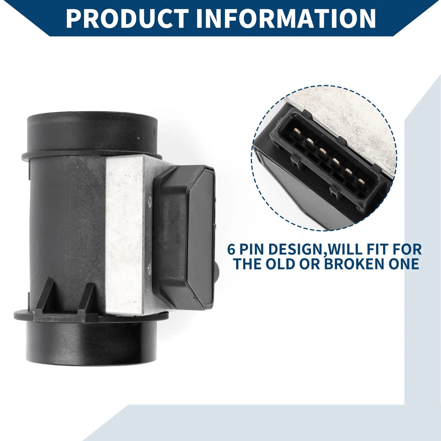 Mass Air Flow Sensor for Volvo 244 245 740 745 760 780 Turbo (1982-1993)
