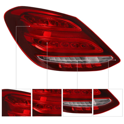 LED Tail Light for 2015-2018 Mercedes-Benz W205 Sedan Left Driver Side
