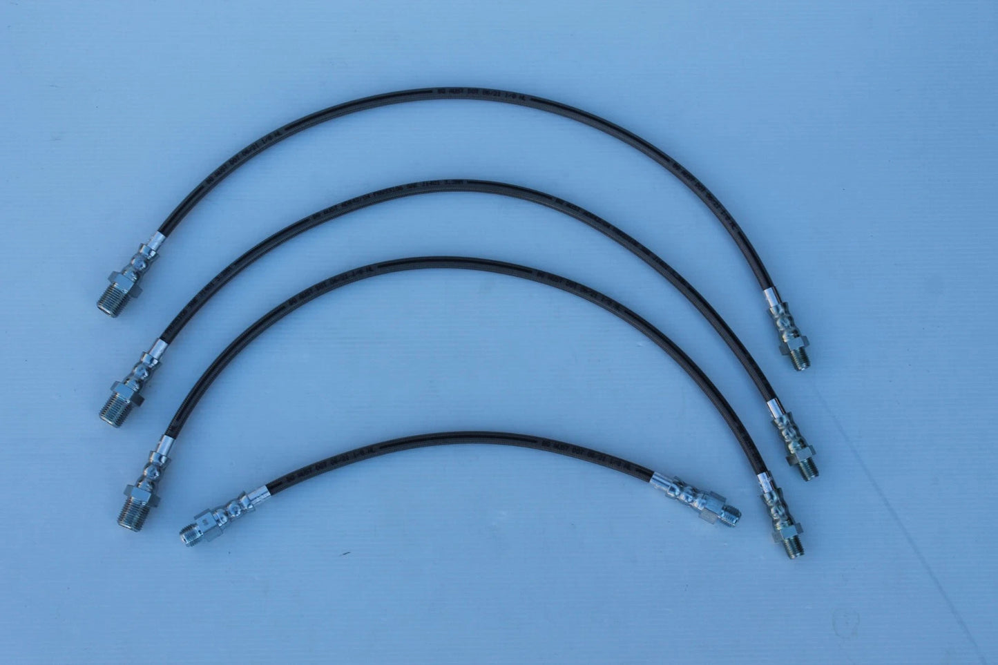 Braided Brake Hose Set (4) for Dodge AT4-114 & AT4-300 Series