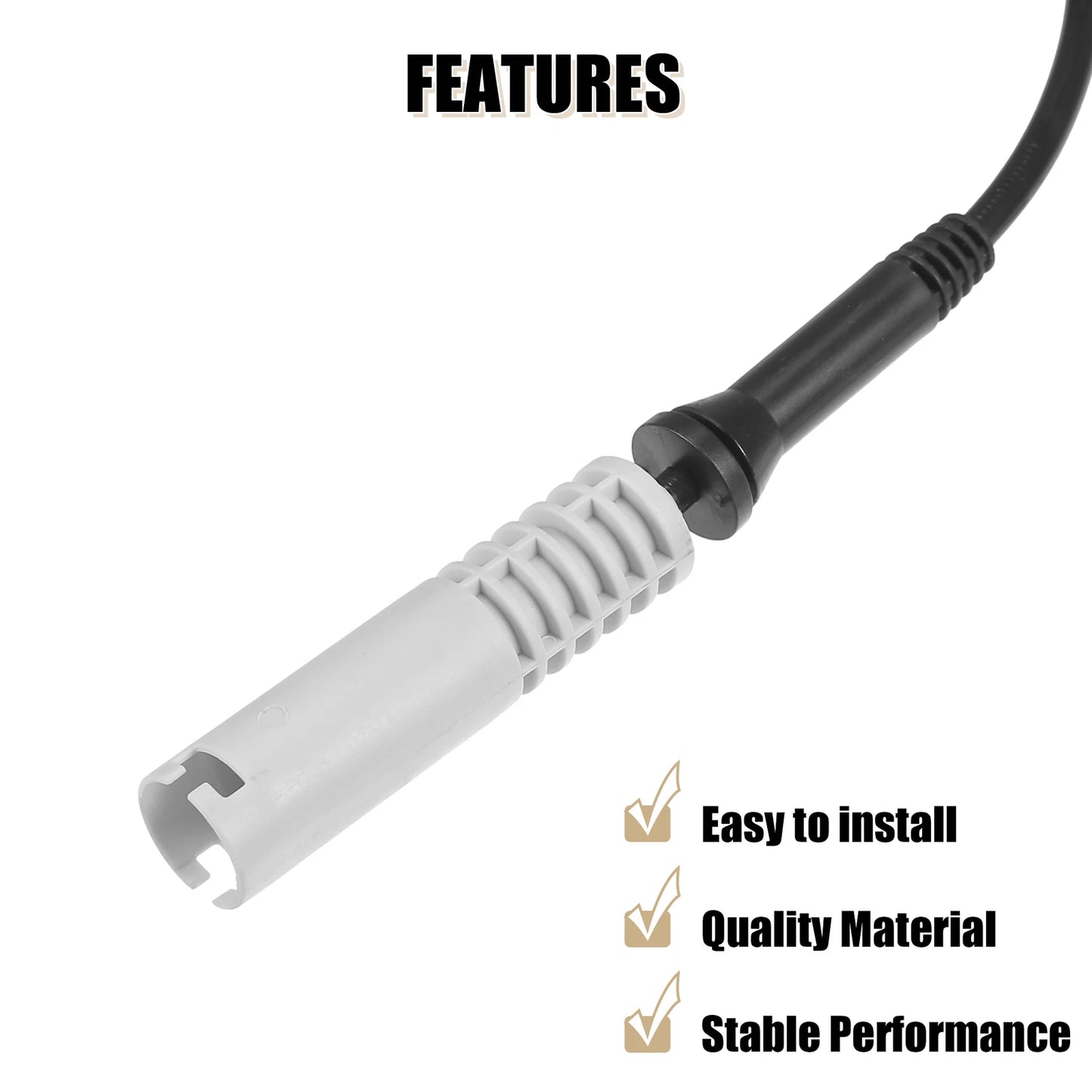 ABS Wheel Speed Sensor Front Left/Right for BMW 520i 523i 528i (2000-2007)