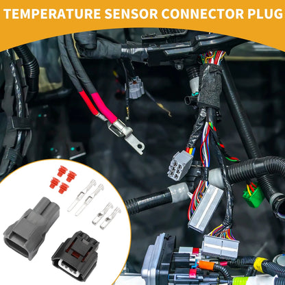 Temperature Sensor Connector Plug 1 Set for Toyota