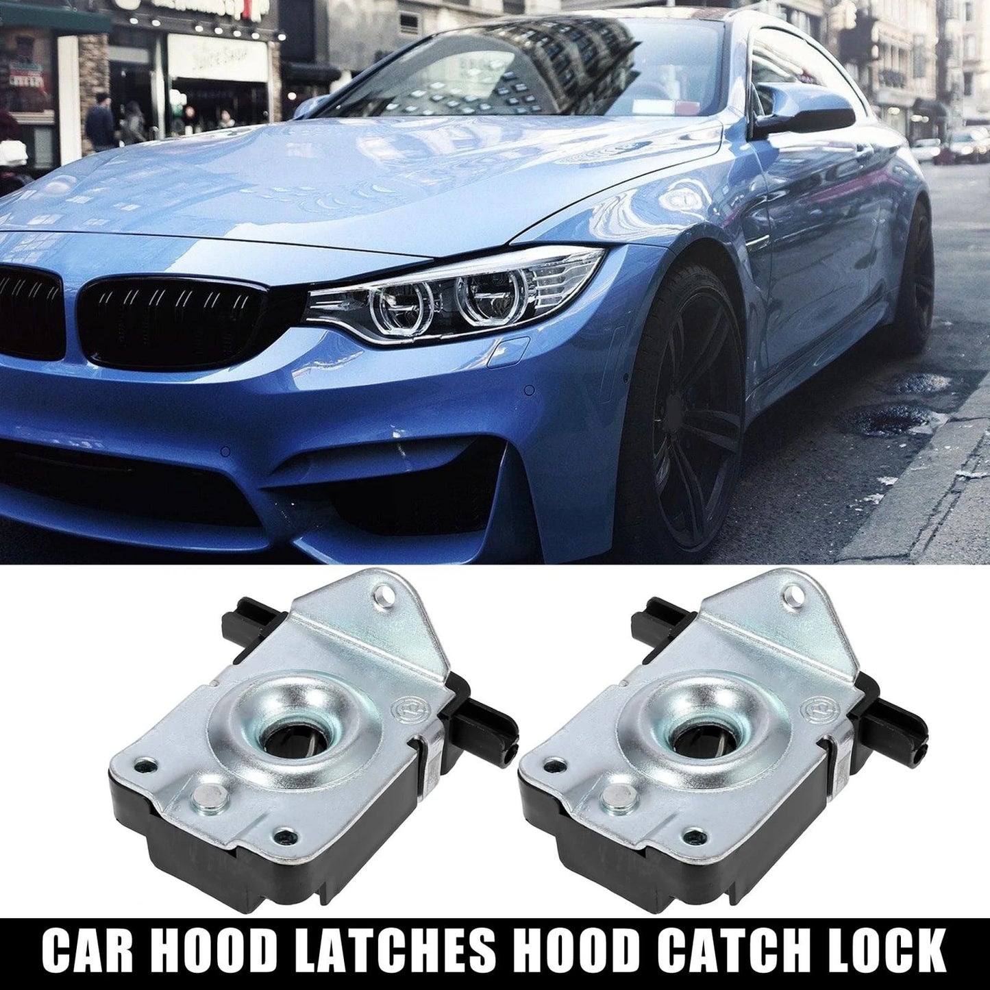 2 x Engine Hood Bonnet Lock Cylinder for BMW 530i 330xi 325Ci 323Ci (2001-2006)