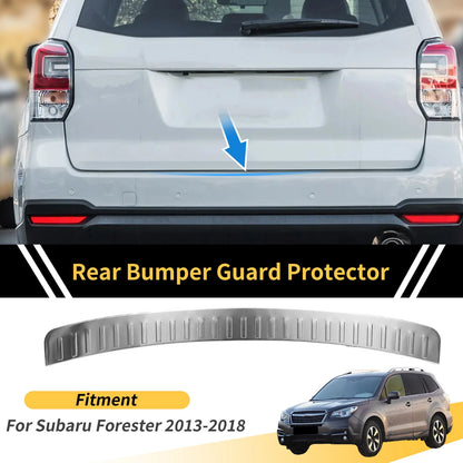 Bumper Guard for Subaru Forester Silver Tone (2013-2018)