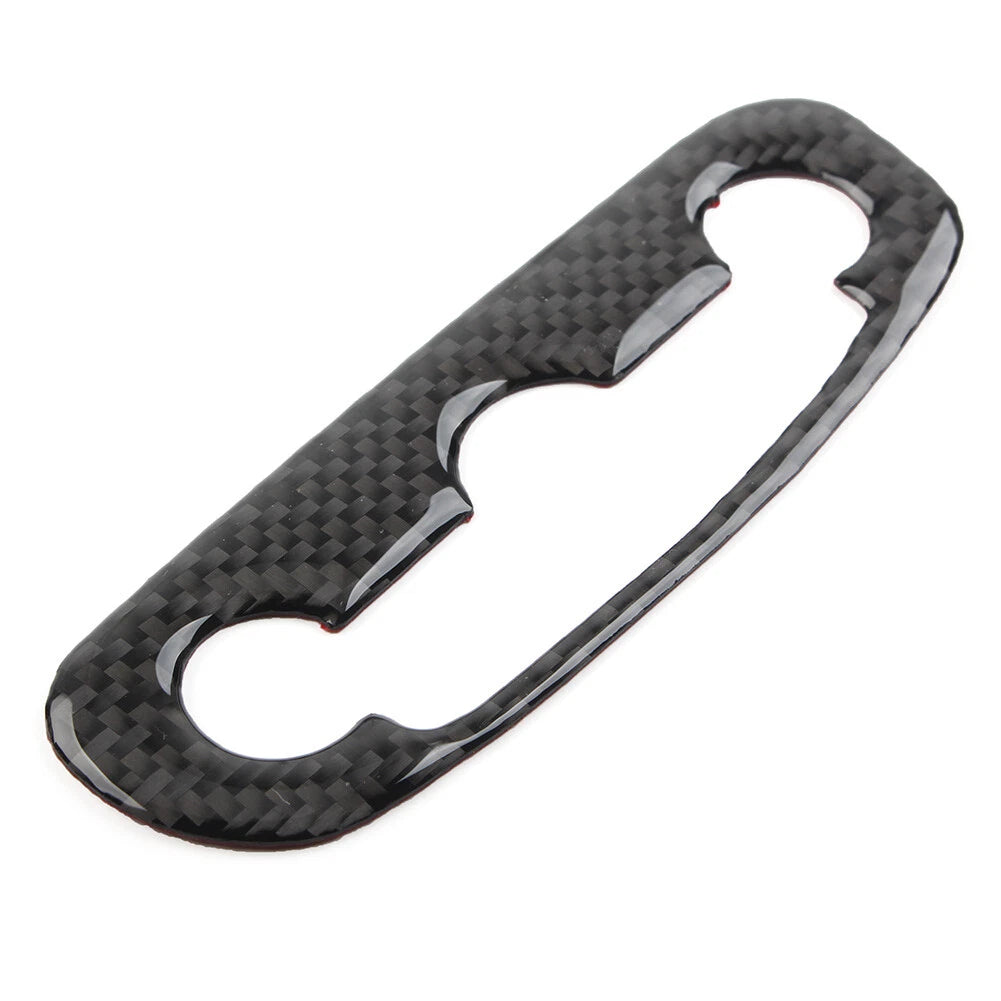 Carbon Fiber Black Headlight Switch Cover Trim for Chevrolet Equinox (2017-2022)