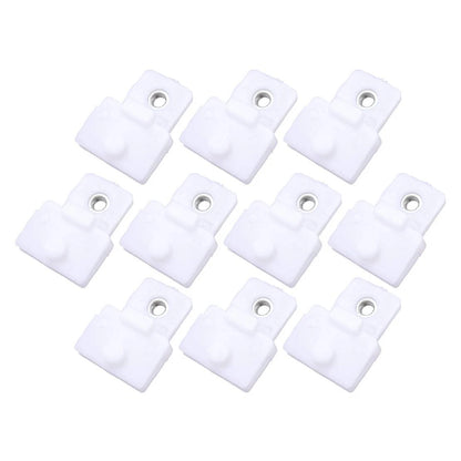 10x White Door Glass Rail Clips for Isuzu D-Max Rodeo Holden Colorado