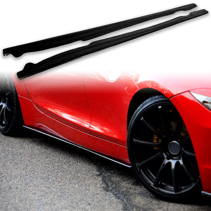 3 x Black FRP Side Skirt Extensions for BMW E89 Z4 (2009-2016)