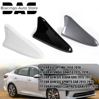Grey Shark Fin Antenna Cover for 2014-2019 Hyundai Sonata & Kia Optima