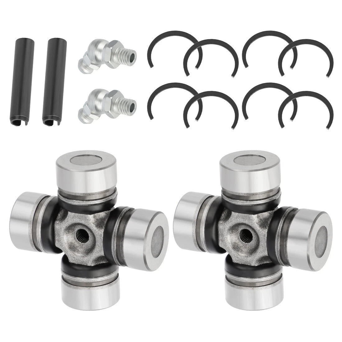 2 x Front Prop Shaft Yoke & U-Joint for Polaris Brutus HD (2013–2018)